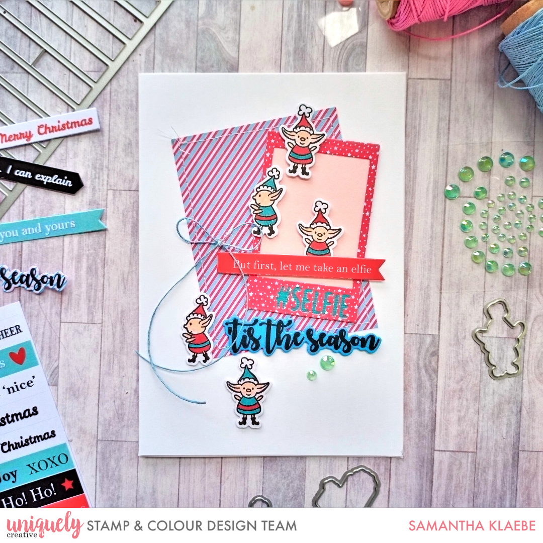 #Elfie + Bonus Card - Samantha Klaebe