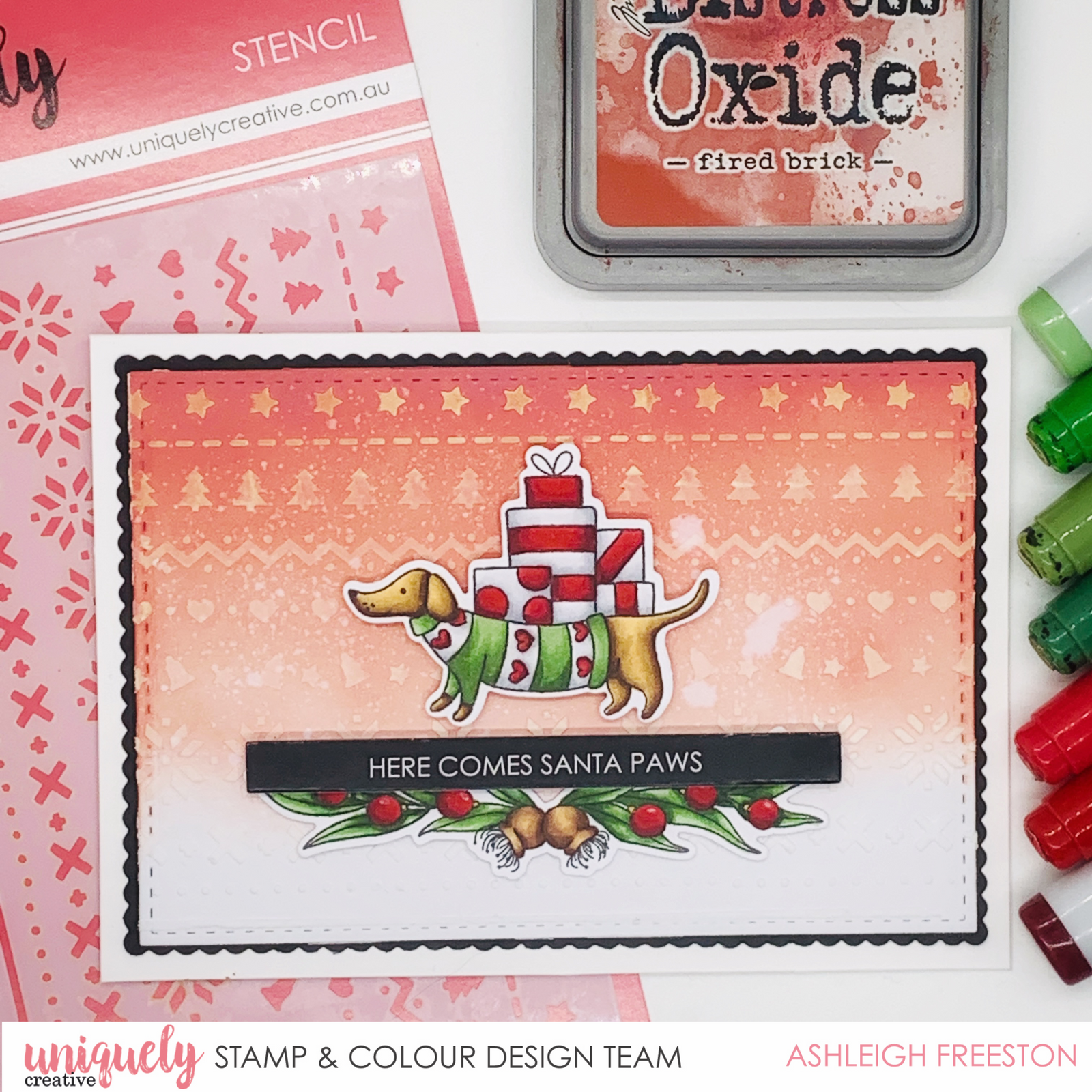 Here Comes Santa Paws - Ashleigh Freeston