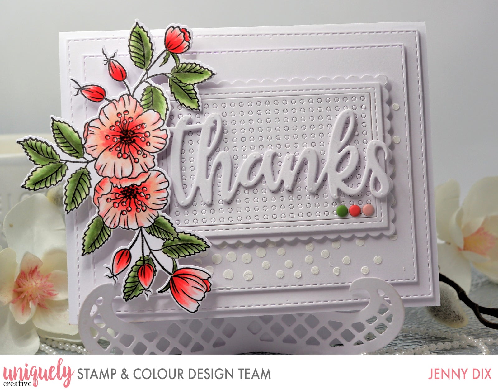 Positivity Mini Kit, Thanks Card  – Jenny Dix