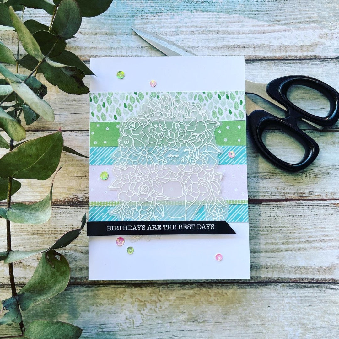 Birthdays Are The Best Days Tutorial - Rachel Finn