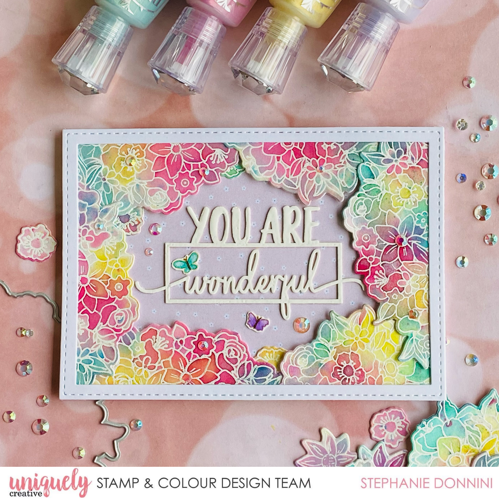 You Are Wonderful Tutorial - Stephanie Donnini