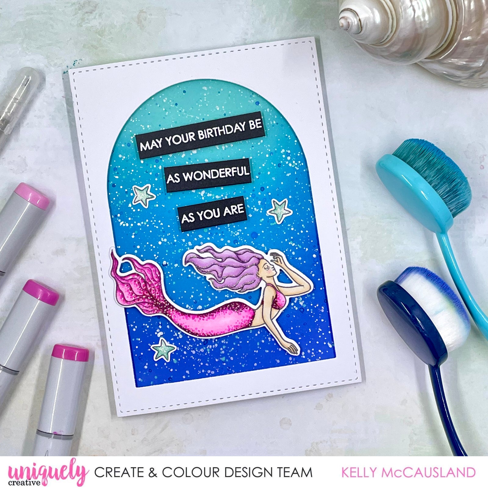 Wonderful Mermaid Tutorial - Kelly McCausland