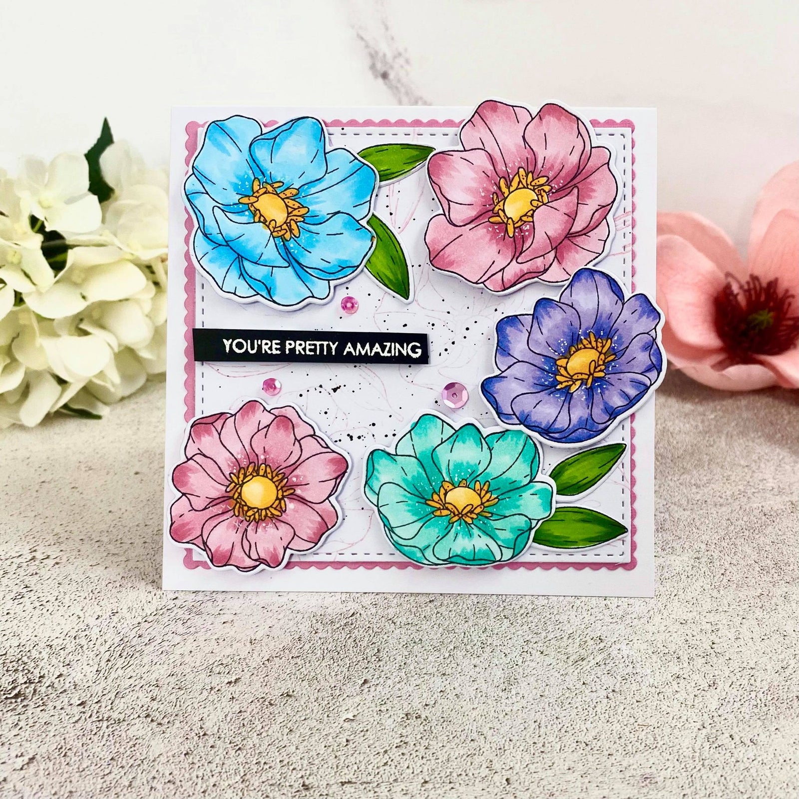 Vicki Poulton - You're Pretty Amazing Card