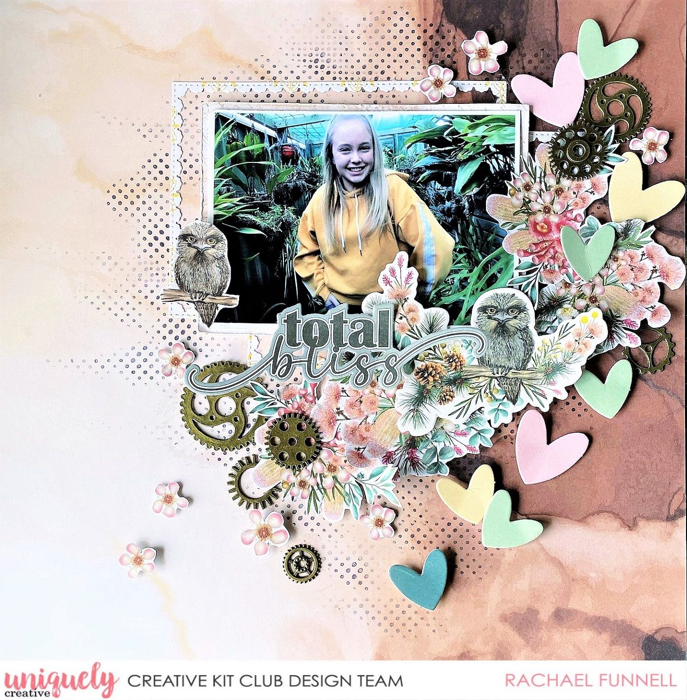 Total Bliss Tutorial - Rachel Funnell