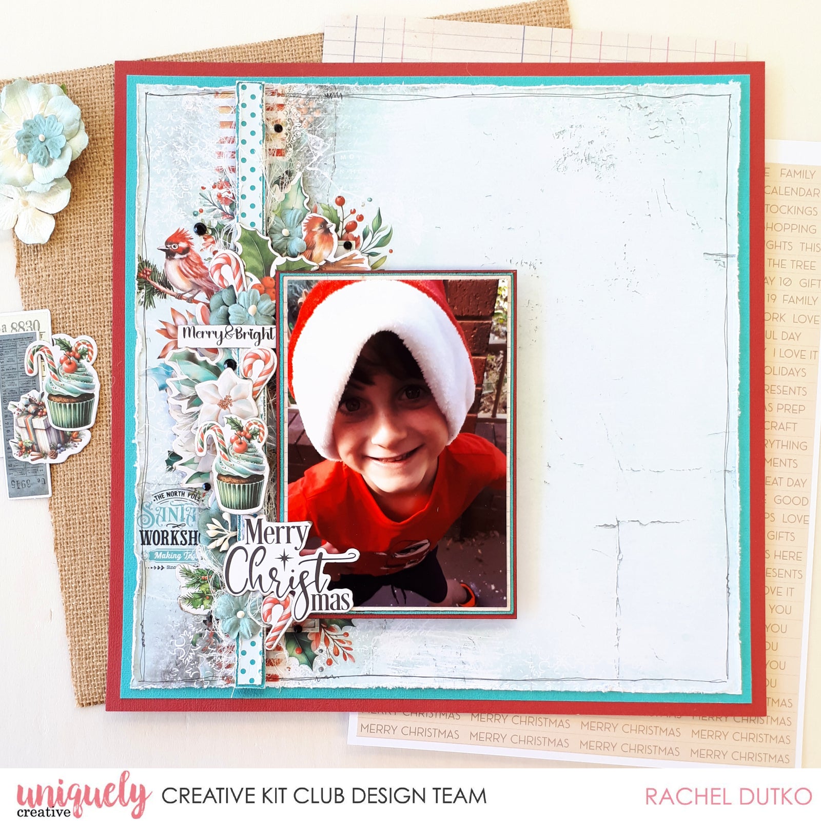 MERRY LAYOUT - RACHEL DUTKO