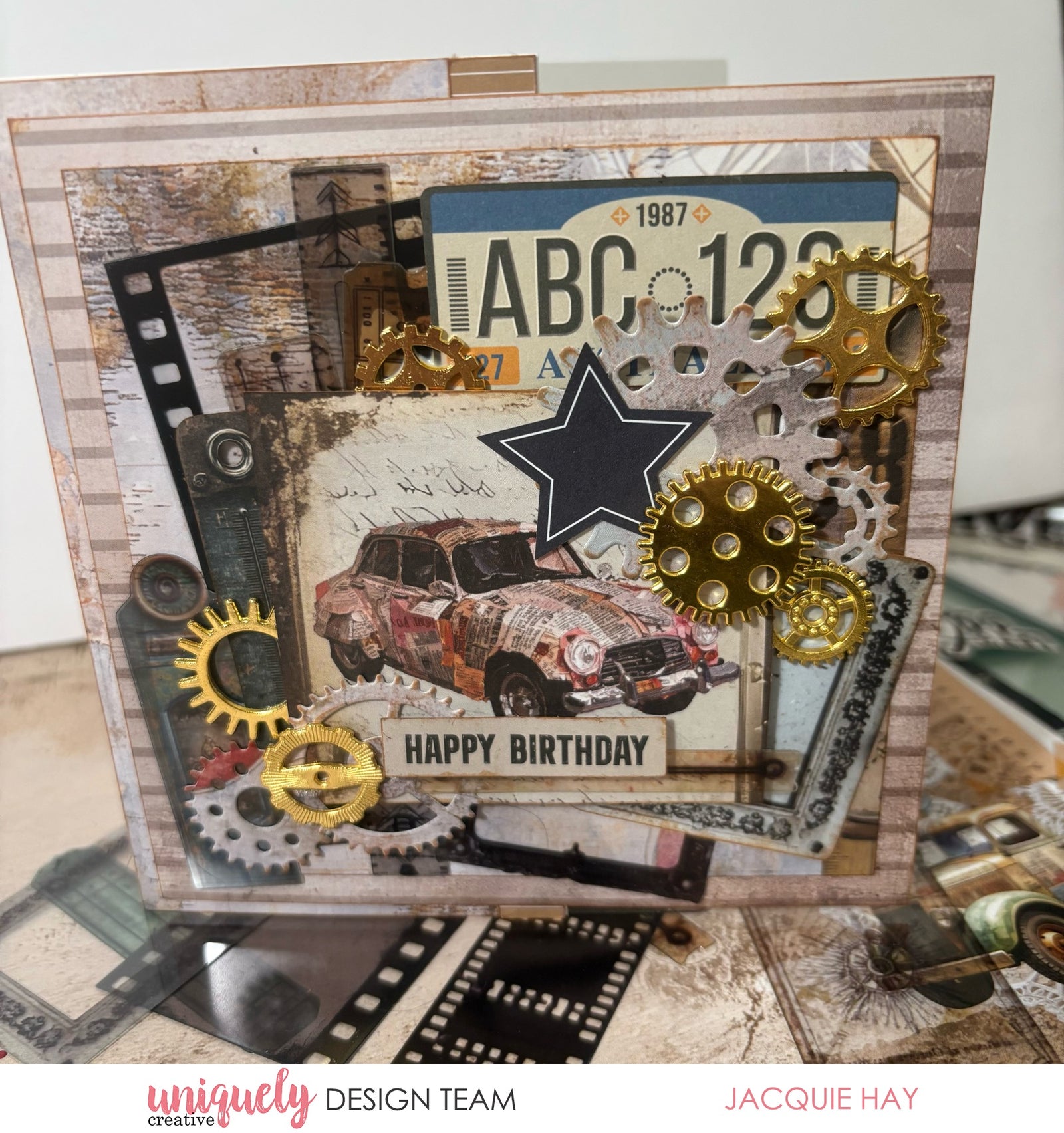 Gold Metal Cogs