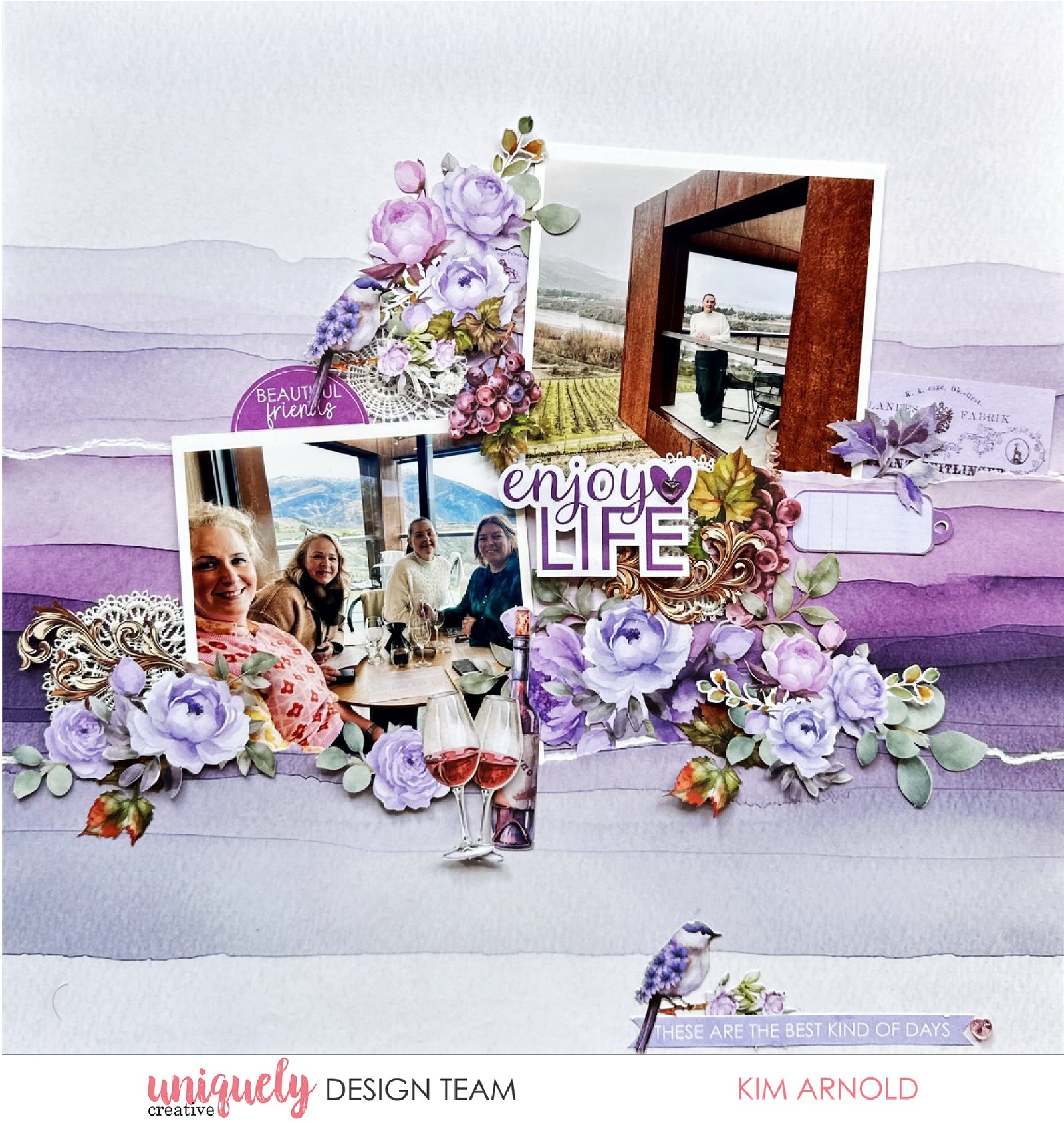 Lavender Breeze Paper