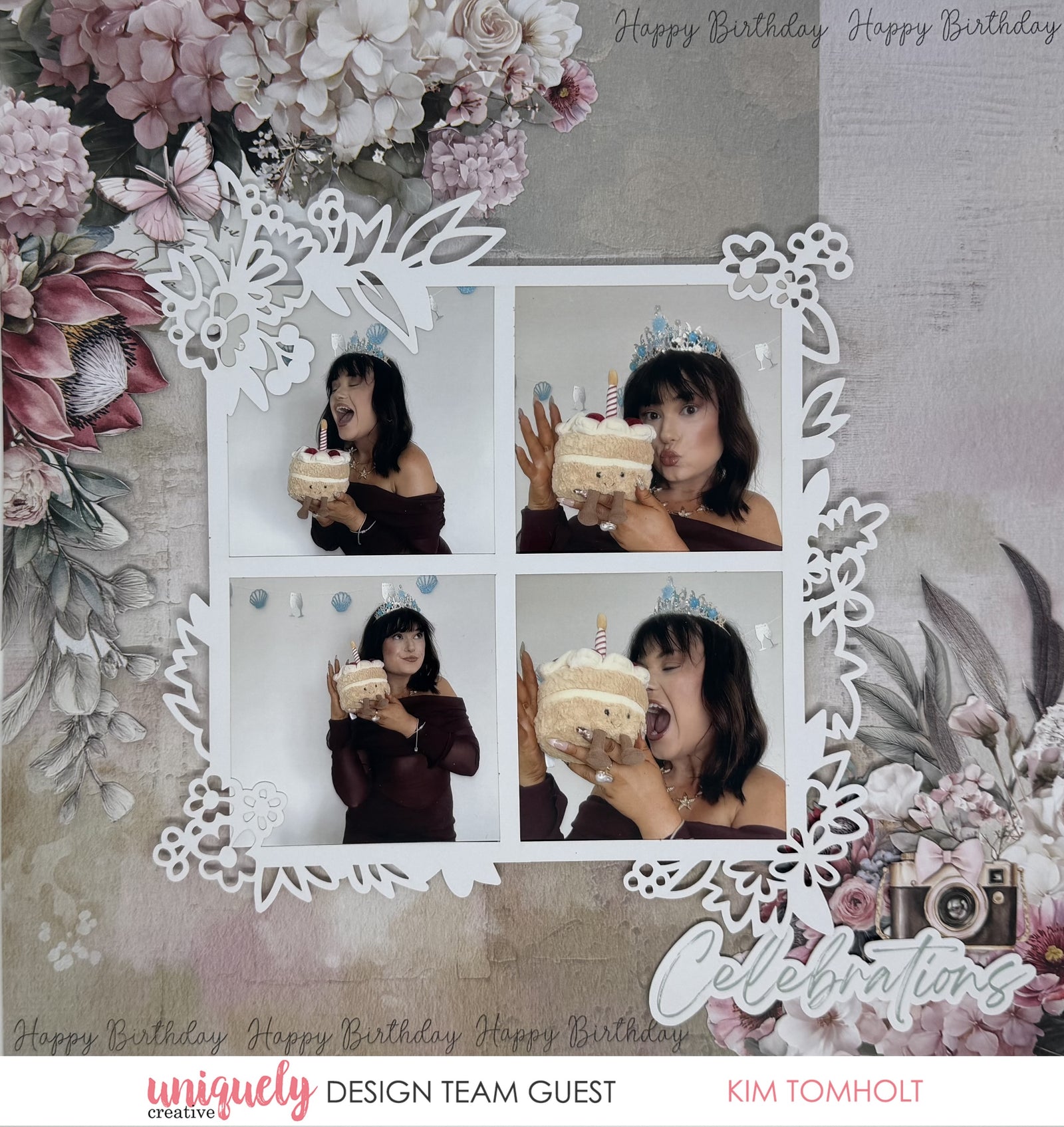 Celebration Sentiments Photopolymer Stamp *Included in Kit