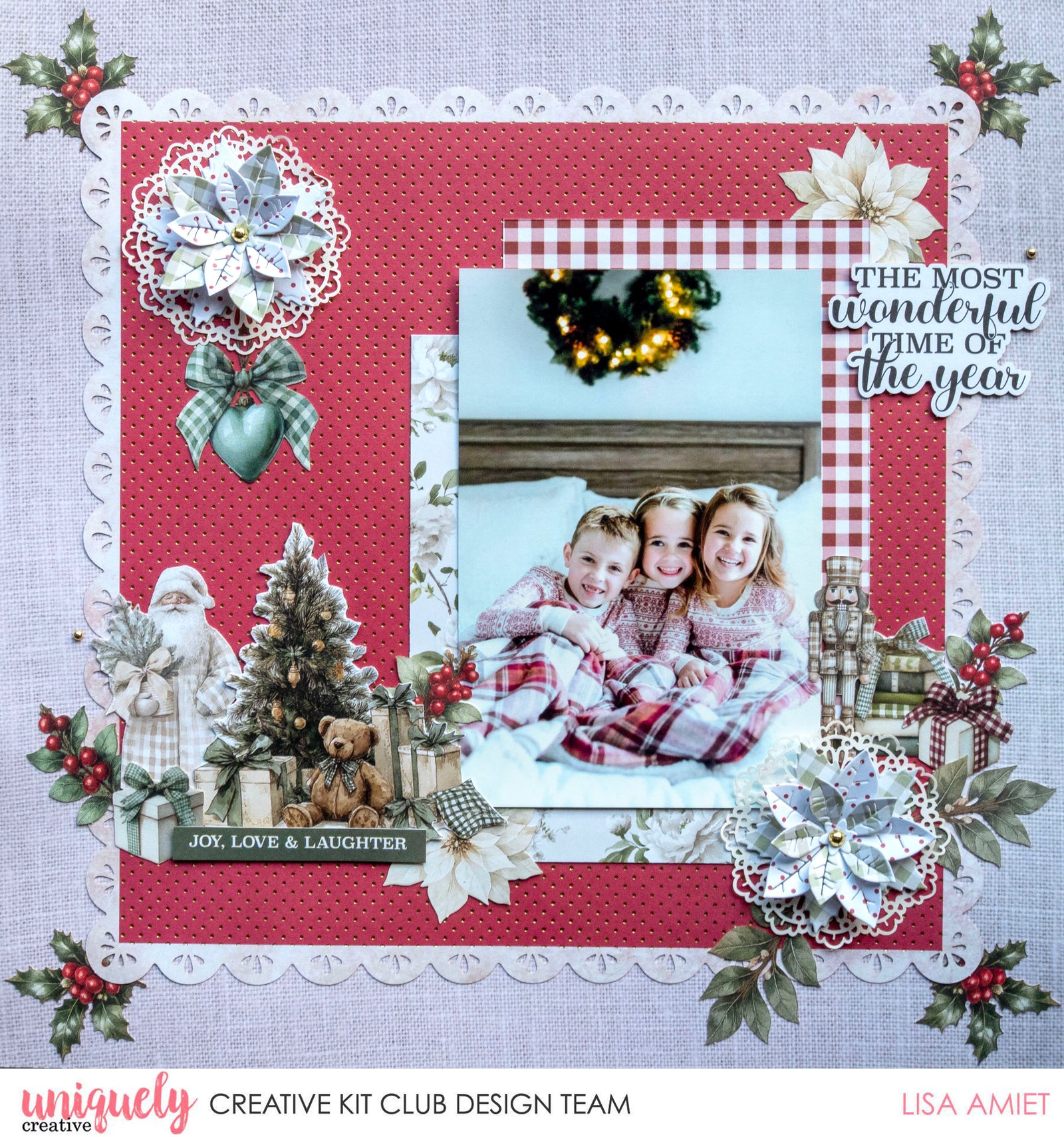 Christmas Keepsakes Foiled Decorative Base Layer