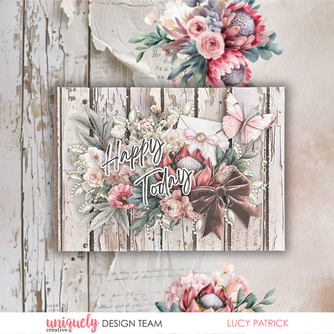 Pearl Posy Stickers - Pearl