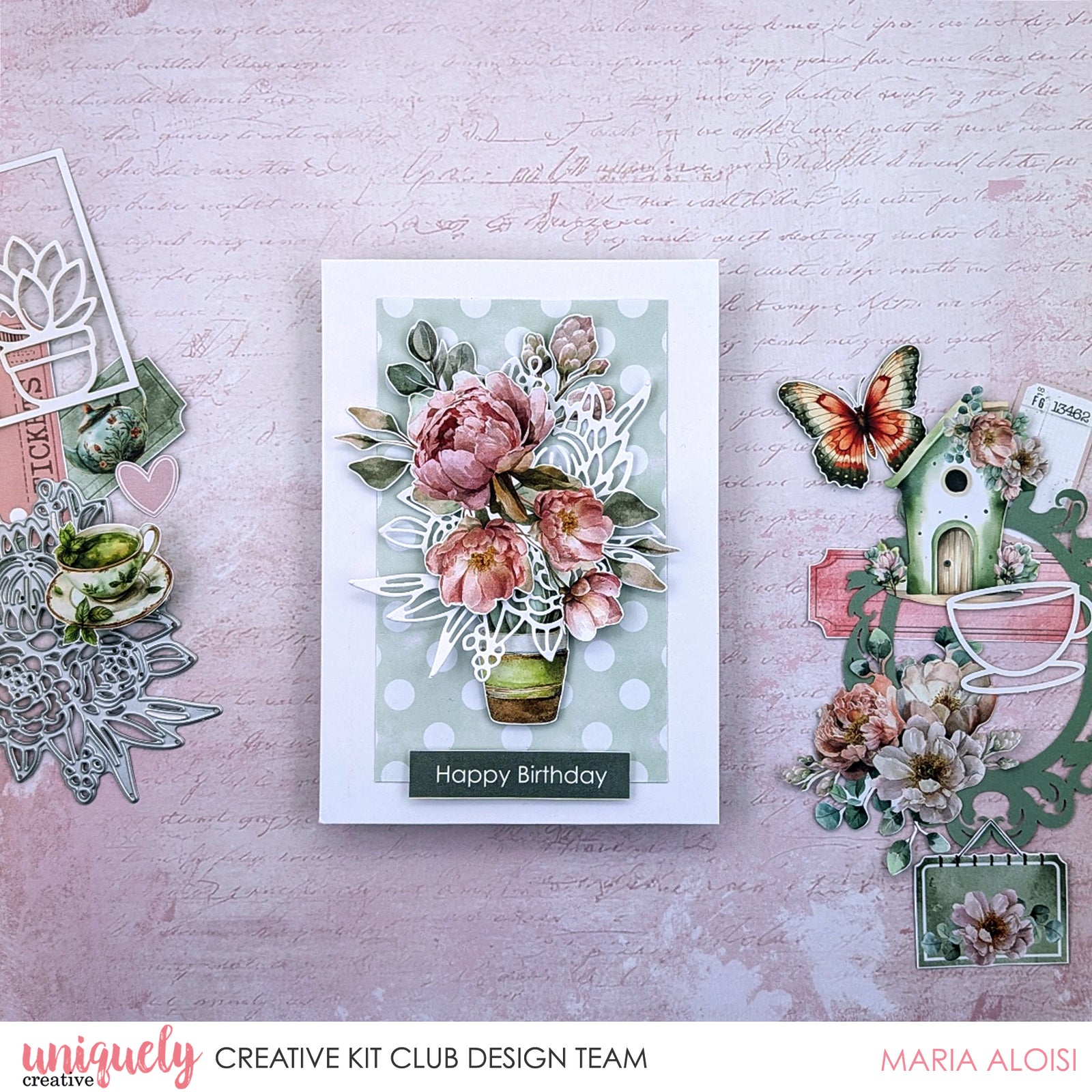 Protea Posy Die