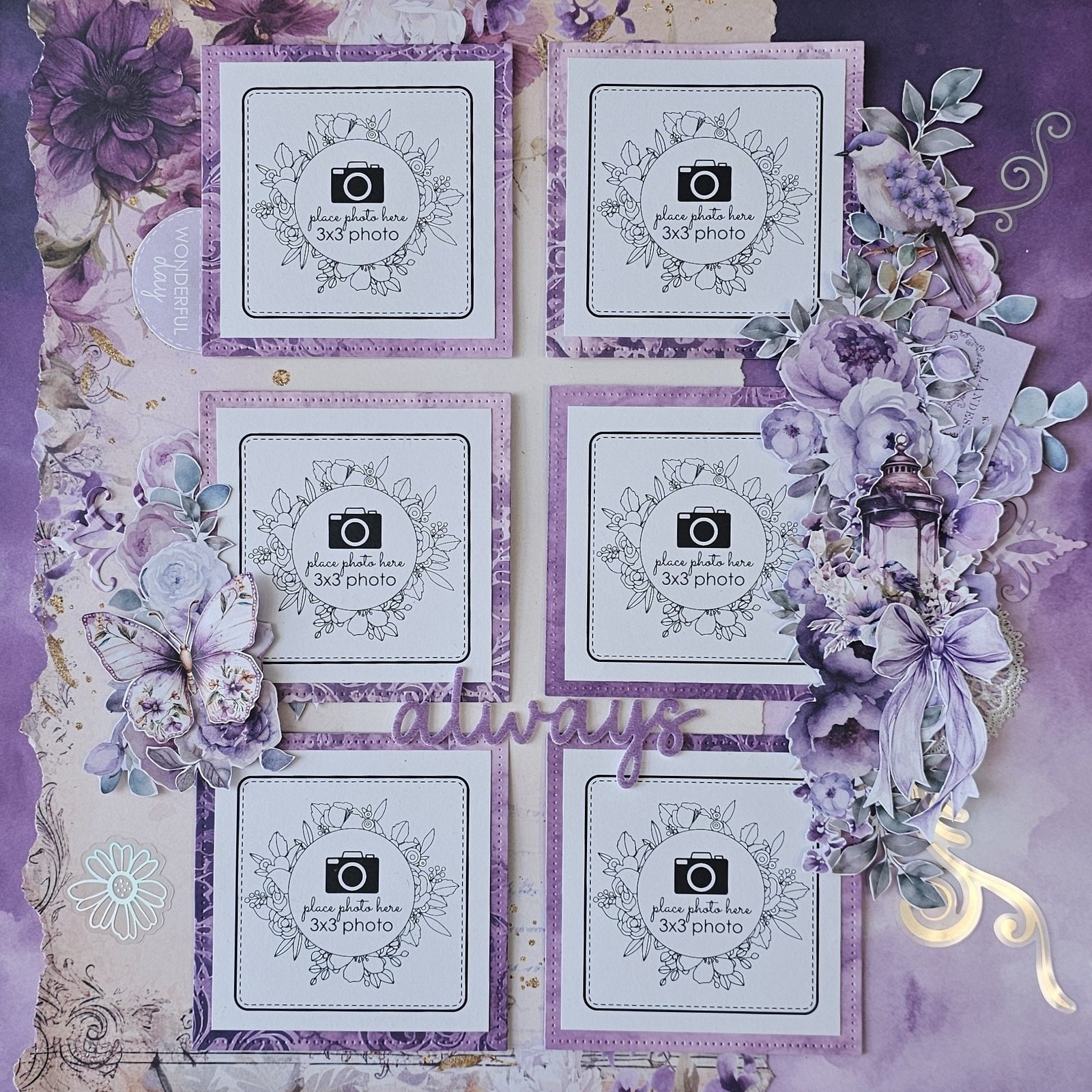 3x3 Photo Mats