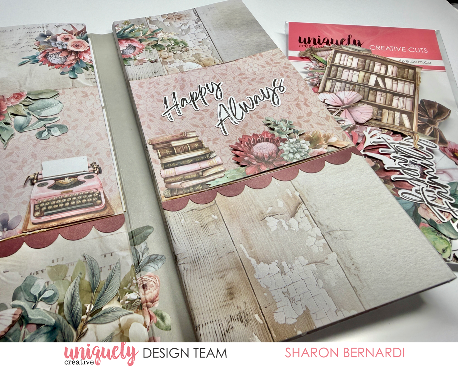 Paperbark Blooms Slimline Fold-Out Album
