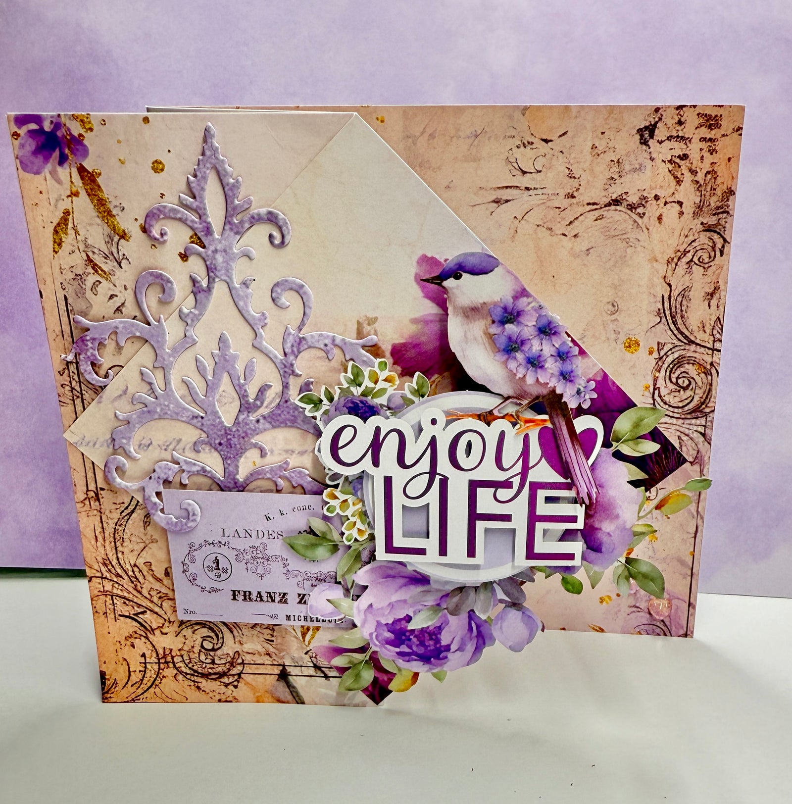Romantic Damask Die