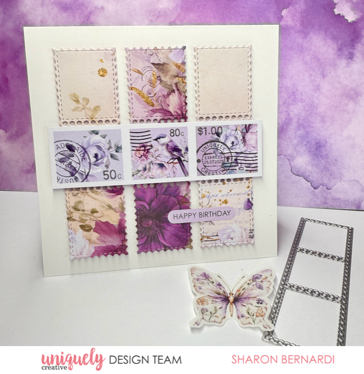 Postage Stamp Strip Die