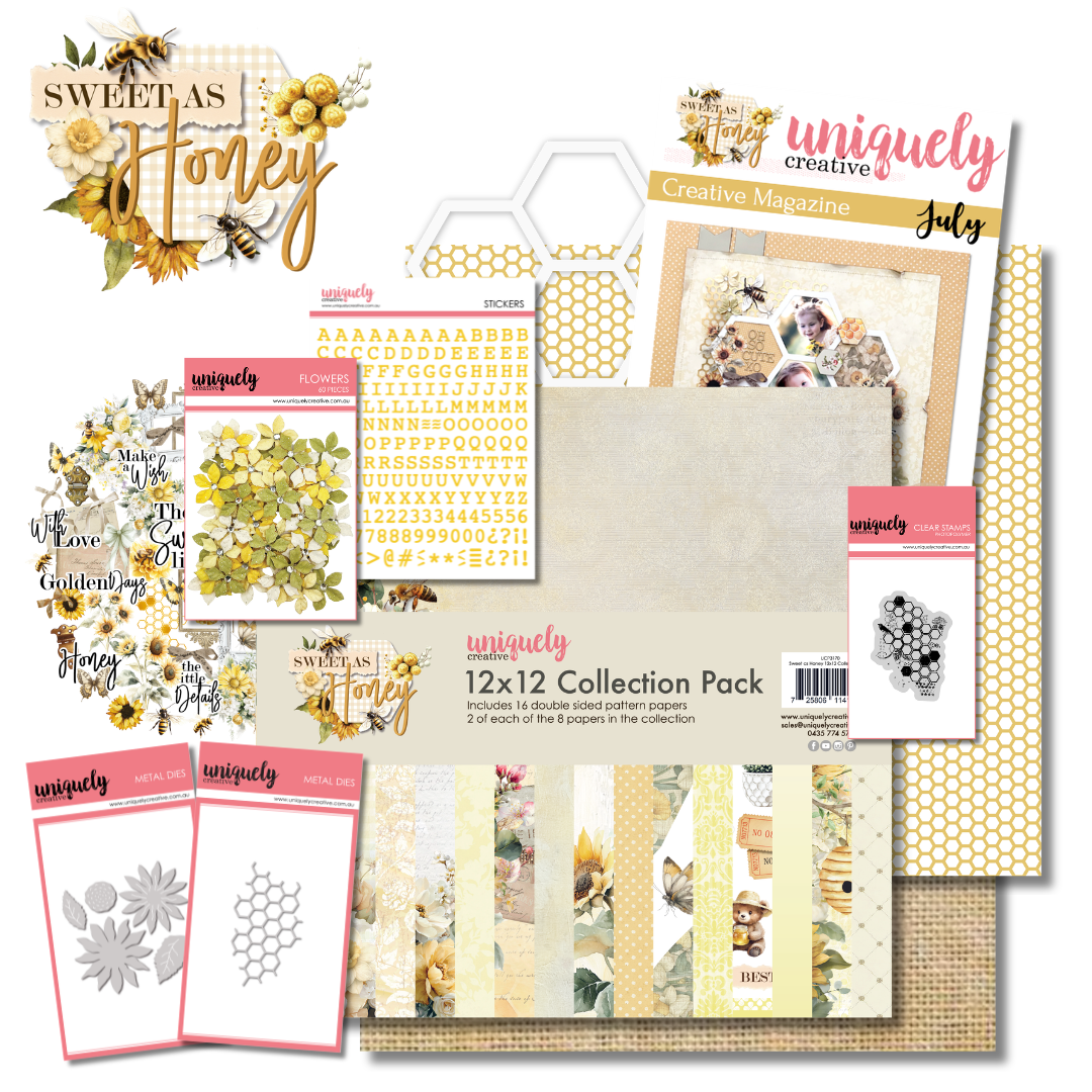 Sweet as Honey Creative Kit + Add-On Dies