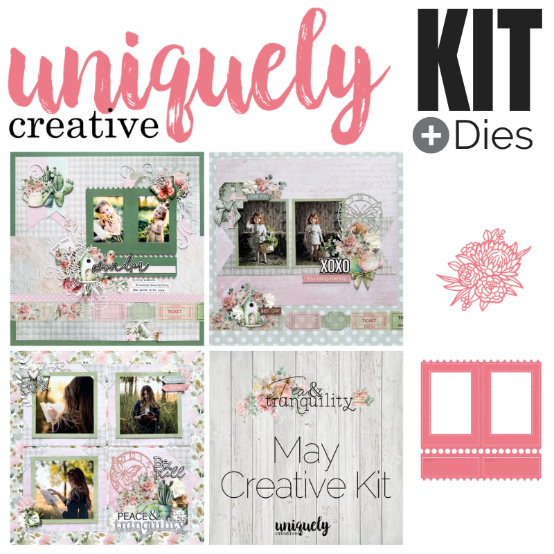 Tea & Tranquility Creative Kit + Add-On Dies