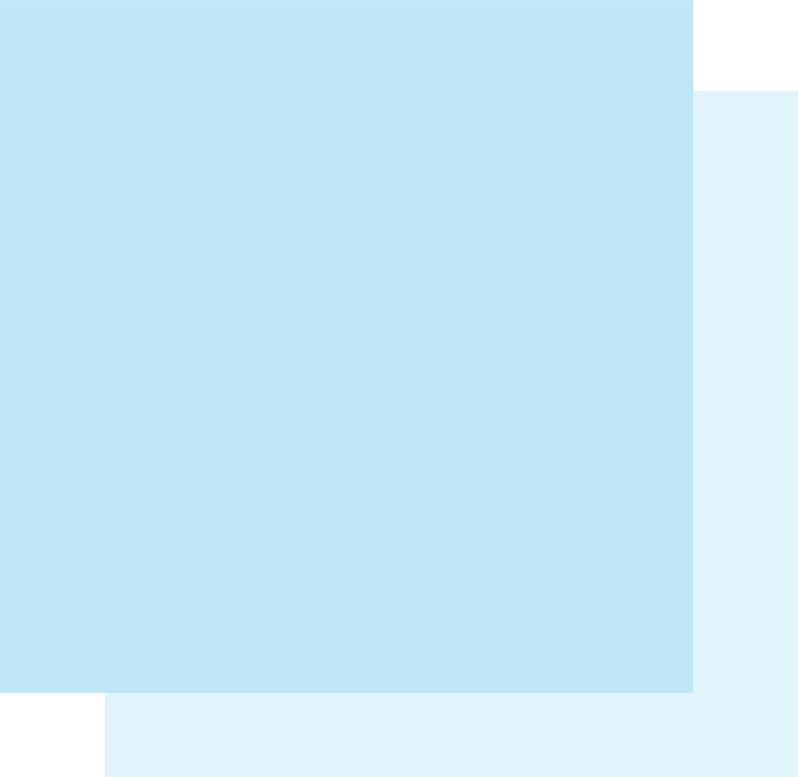 12 x 12 Baby Blue Cardstock (Individual Sheet)