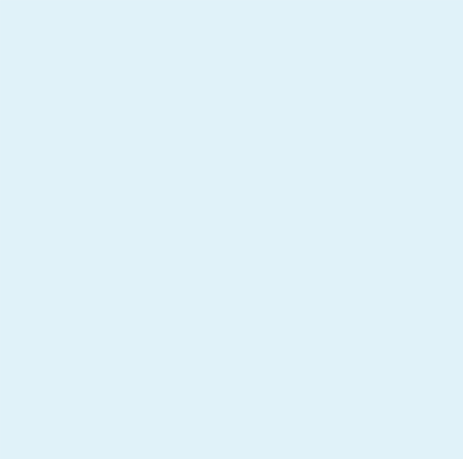 12 x 12 Baby Blue Cardstock (Individual Sheet)