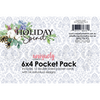 Holiday Spirit 6x4 Pocket Pack