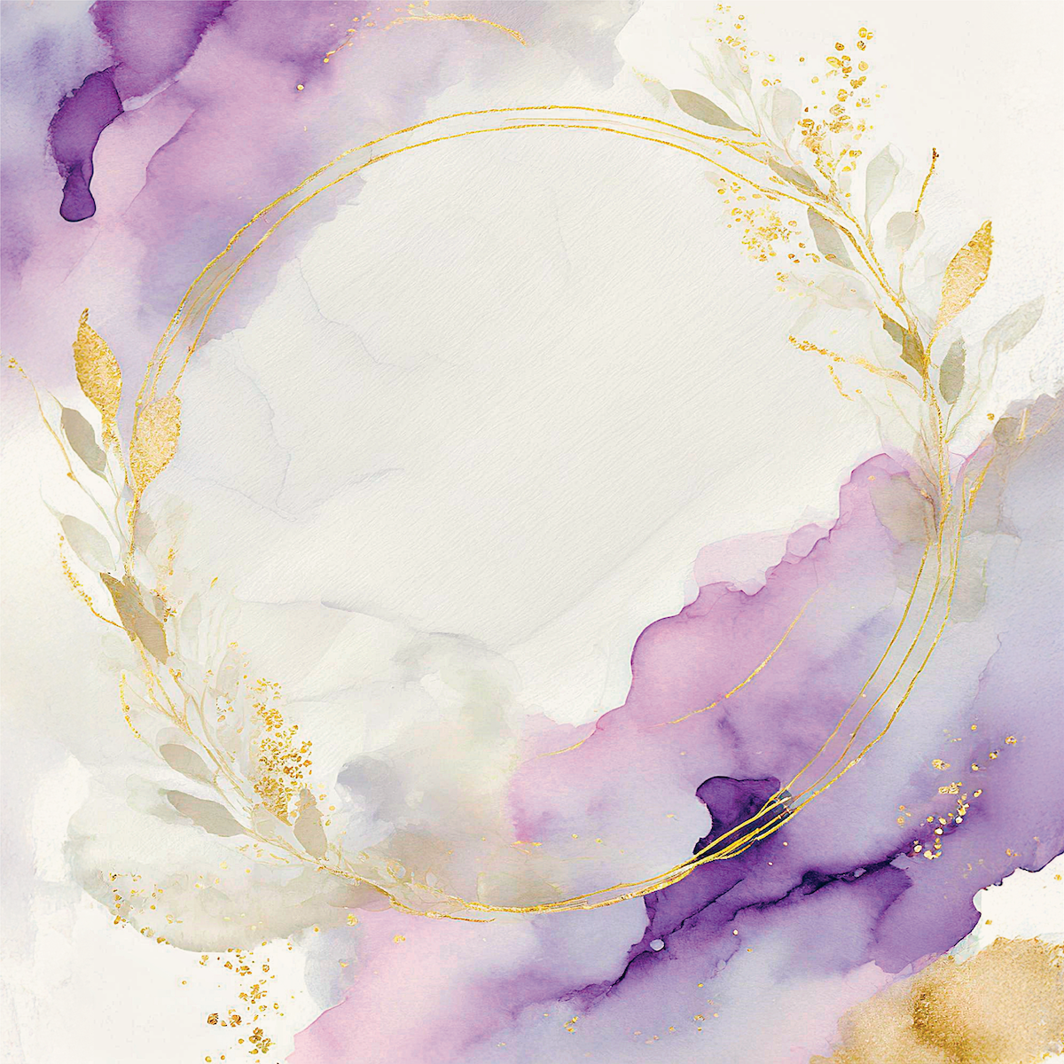 Gold & Amethyst Paper