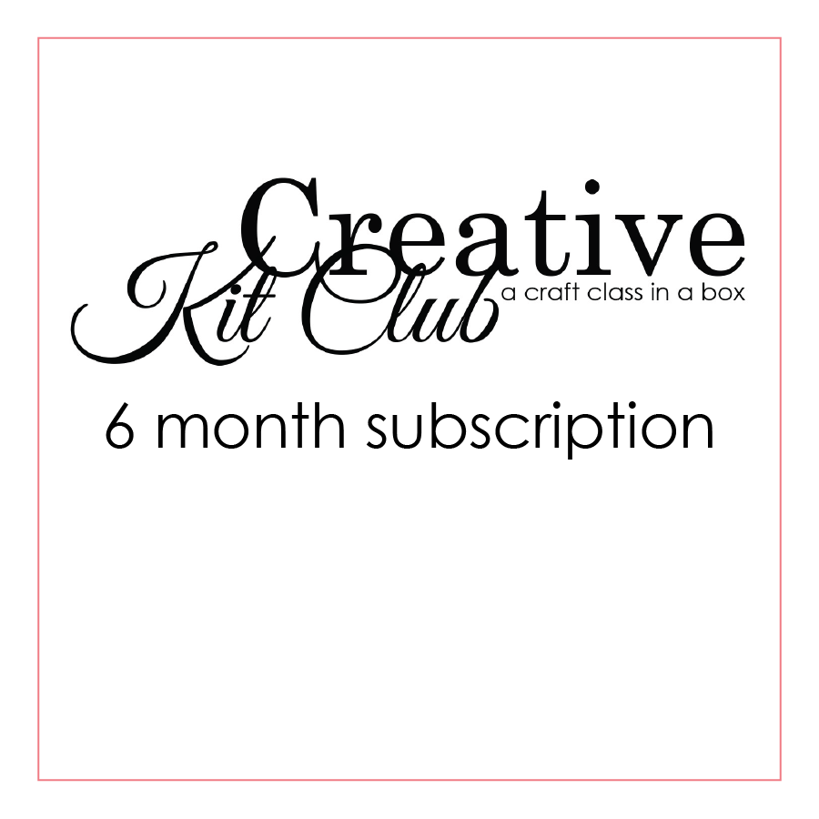 Creative Kit Club Subscription *AUGUST
