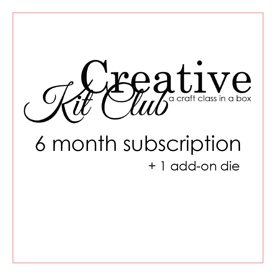 Creative Kit Club Subscription *AUGUST