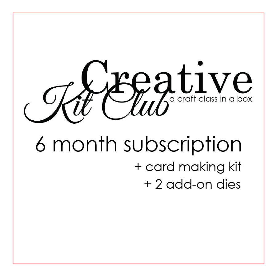 Creative Kit Club Subscription *AUGUST