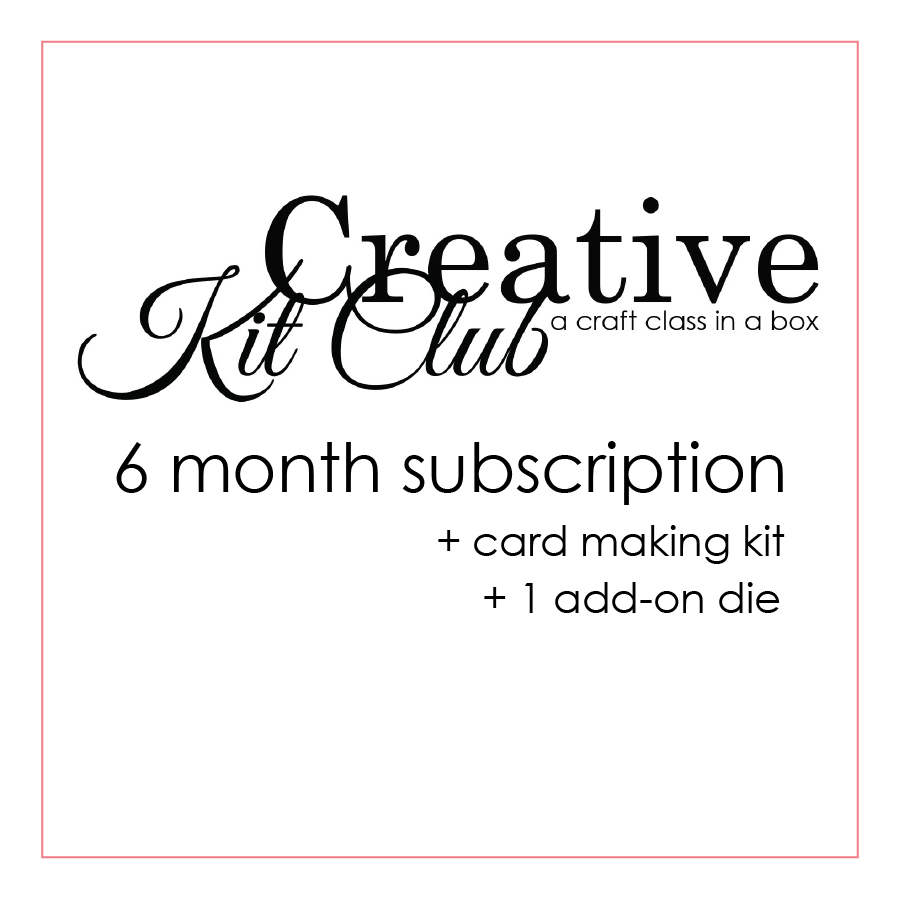 Creative Kit Club Subscription *AUGUST