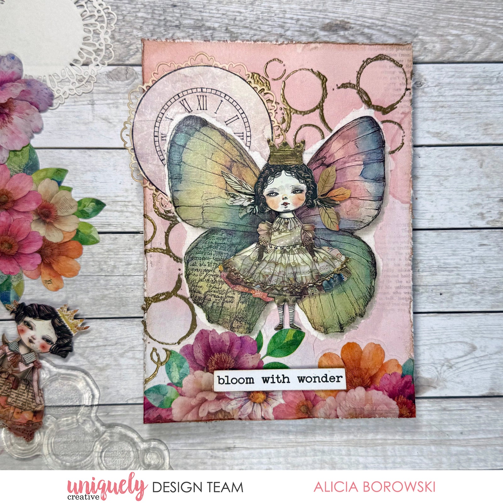 BLOOM WITH WONDER CARD TUTORIAL - ALICIA BOROWSKI
