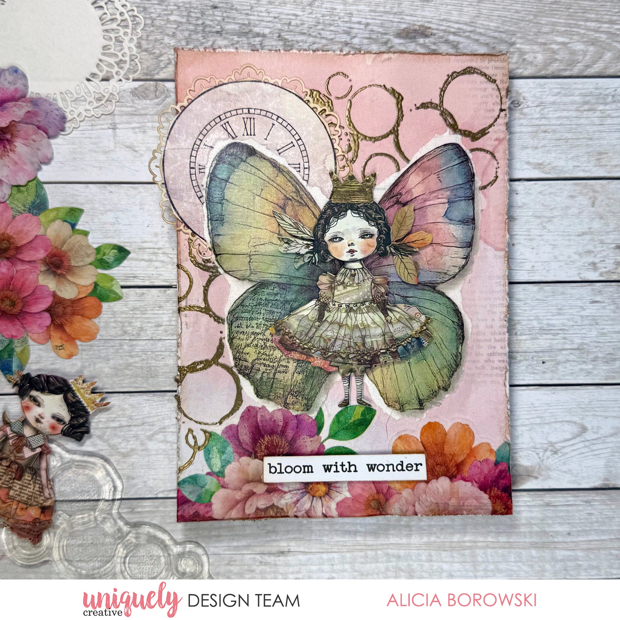 BLOOM WITH WONDER CARD TUTORIAL - ALICIA BOROWSKI