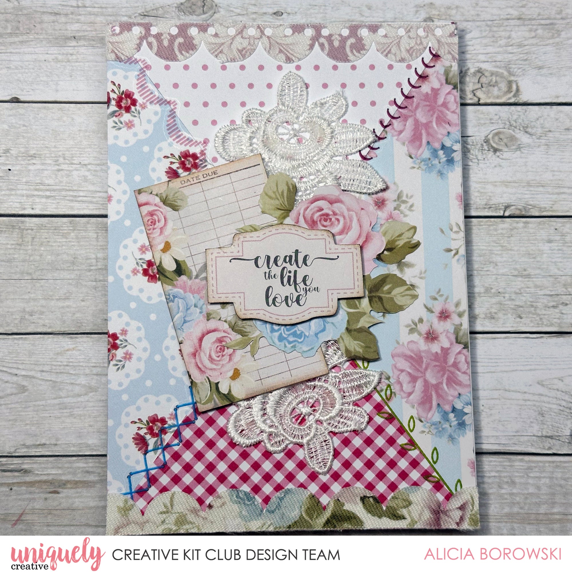 CREATE THE LIFE YOU LOVE CARD  + BONUS CARD - ALICIA BOROWSKI