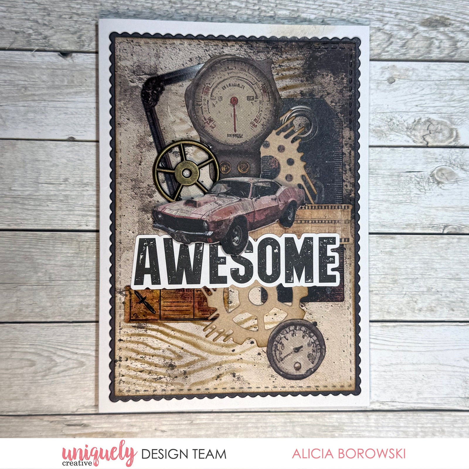 AWESOME CARD + BONUS CARD - ALICIA BOROWSKI