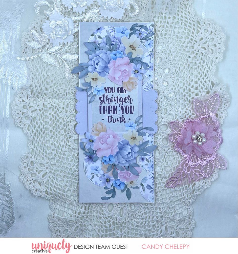 YOU ARE STRONGER THAN YOU THINK CARD - CANDY CHELEPY