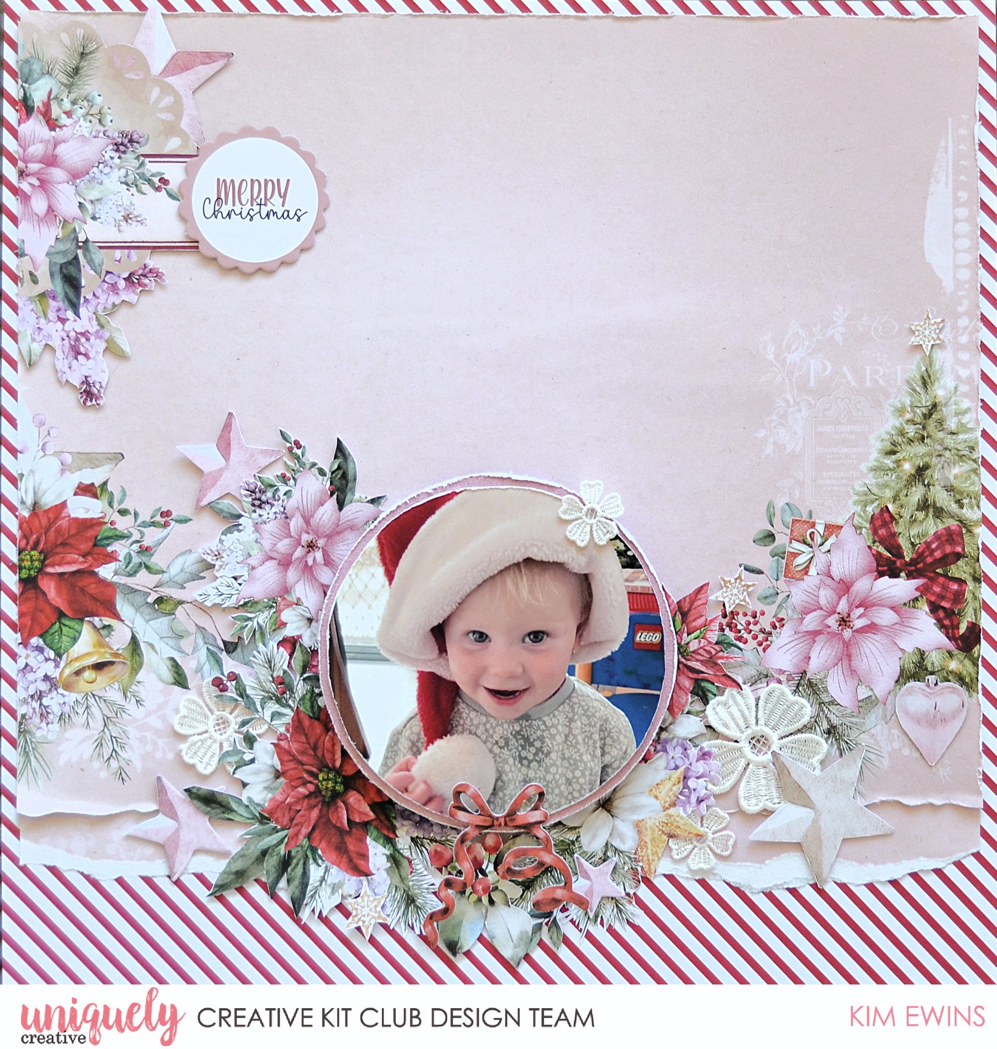 Merry Christmas Tutorial - Kim Ewins