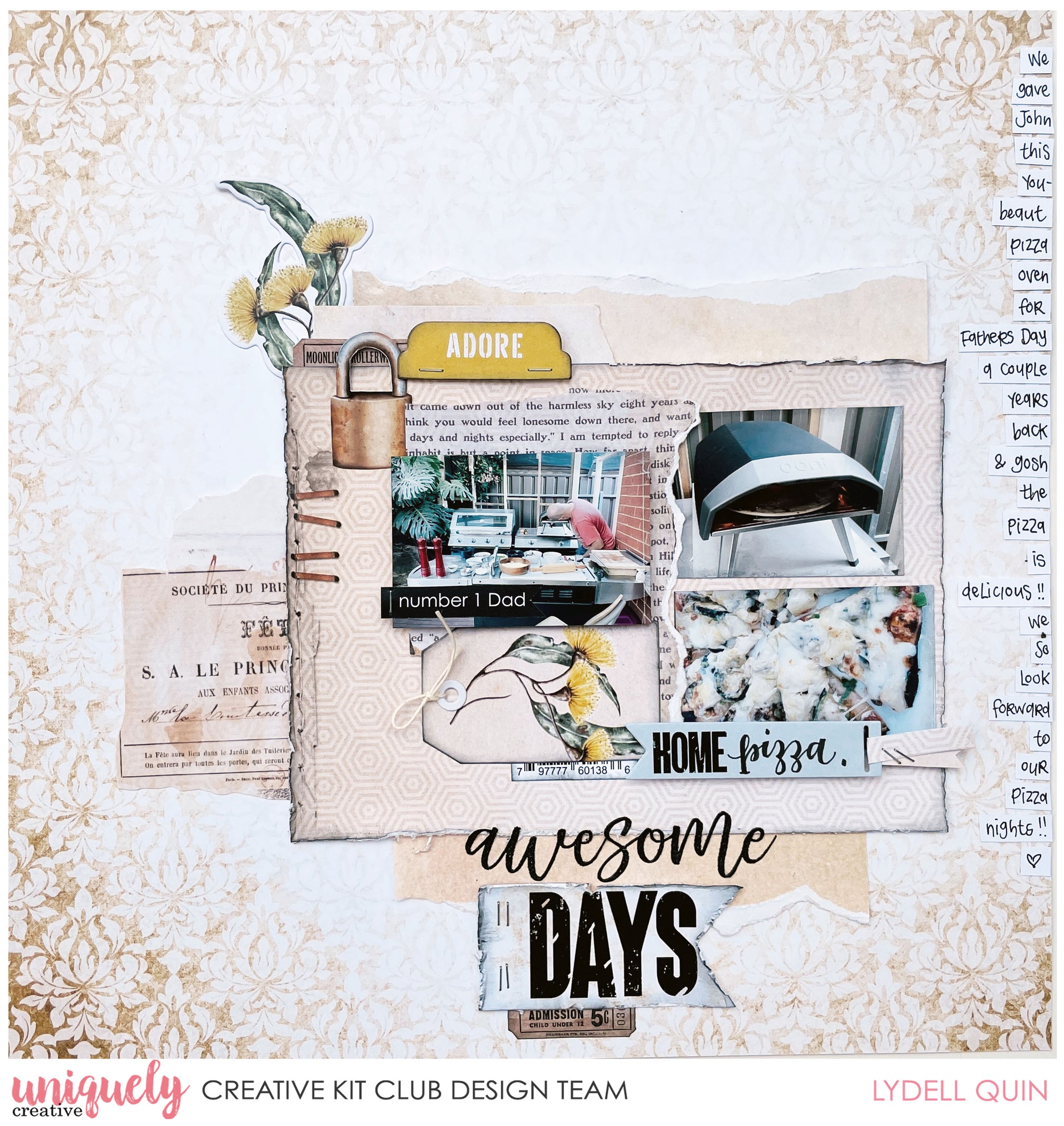 How To Start Scrapbook Journaling - Uniquely Creative
