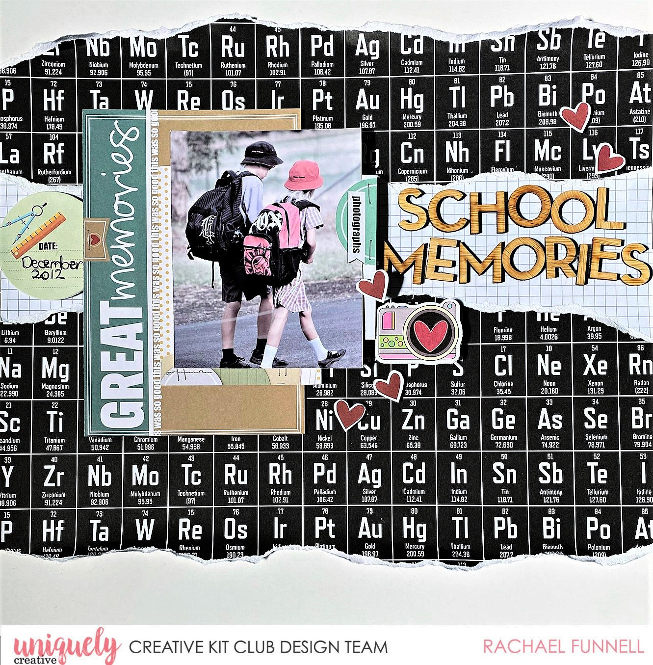 School Memories - Rachel Funnell