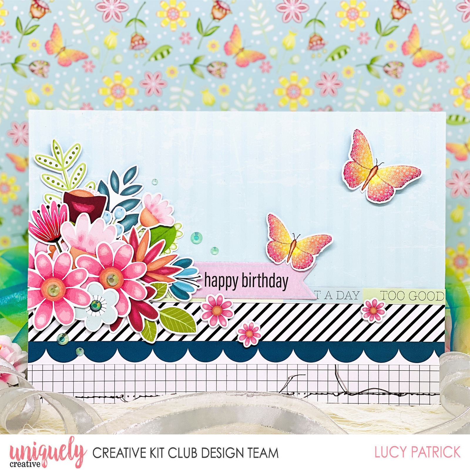 Happy Birthday Tutorial - Lucy Patrick