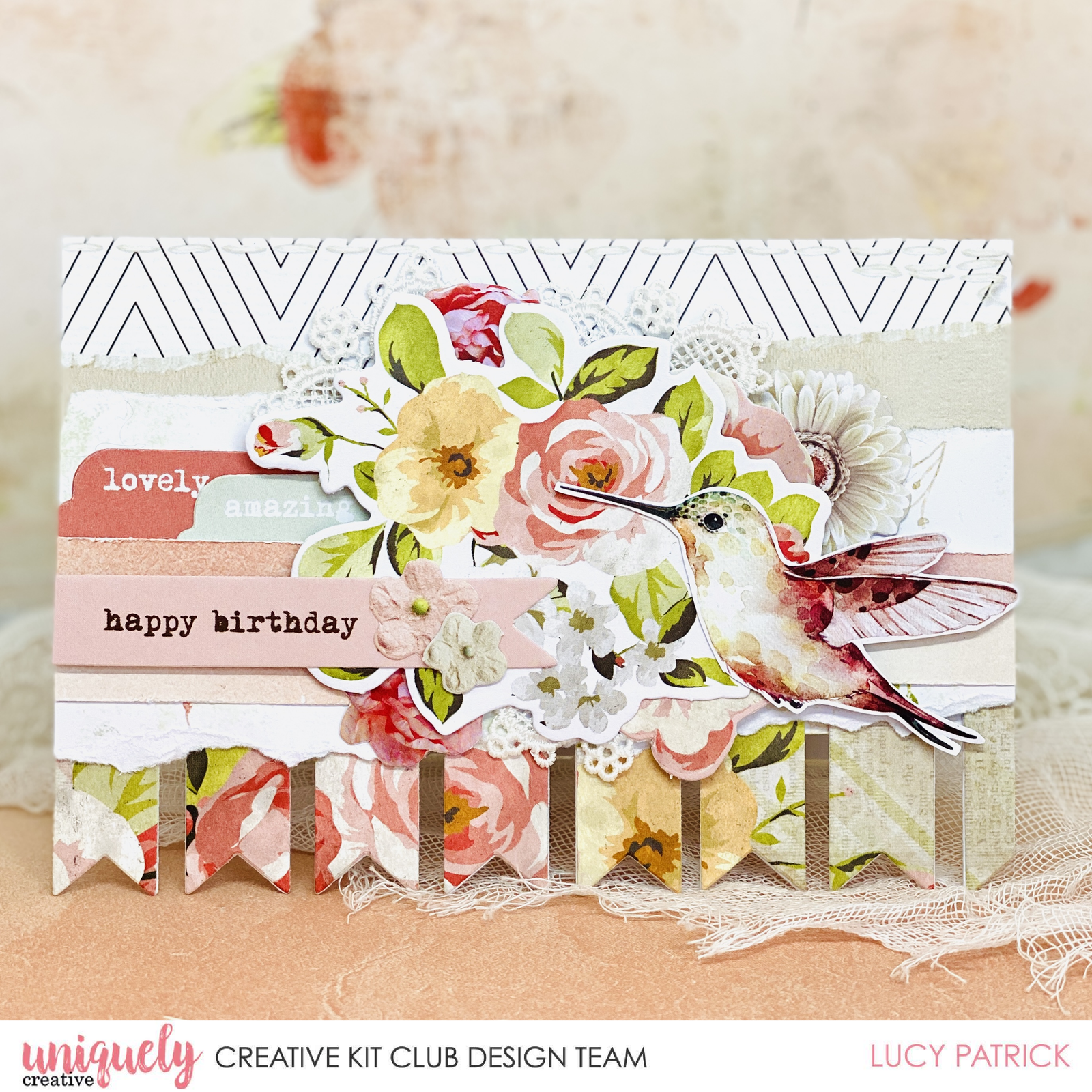 Banner Birthday Tutorial  - Lucy Patrick