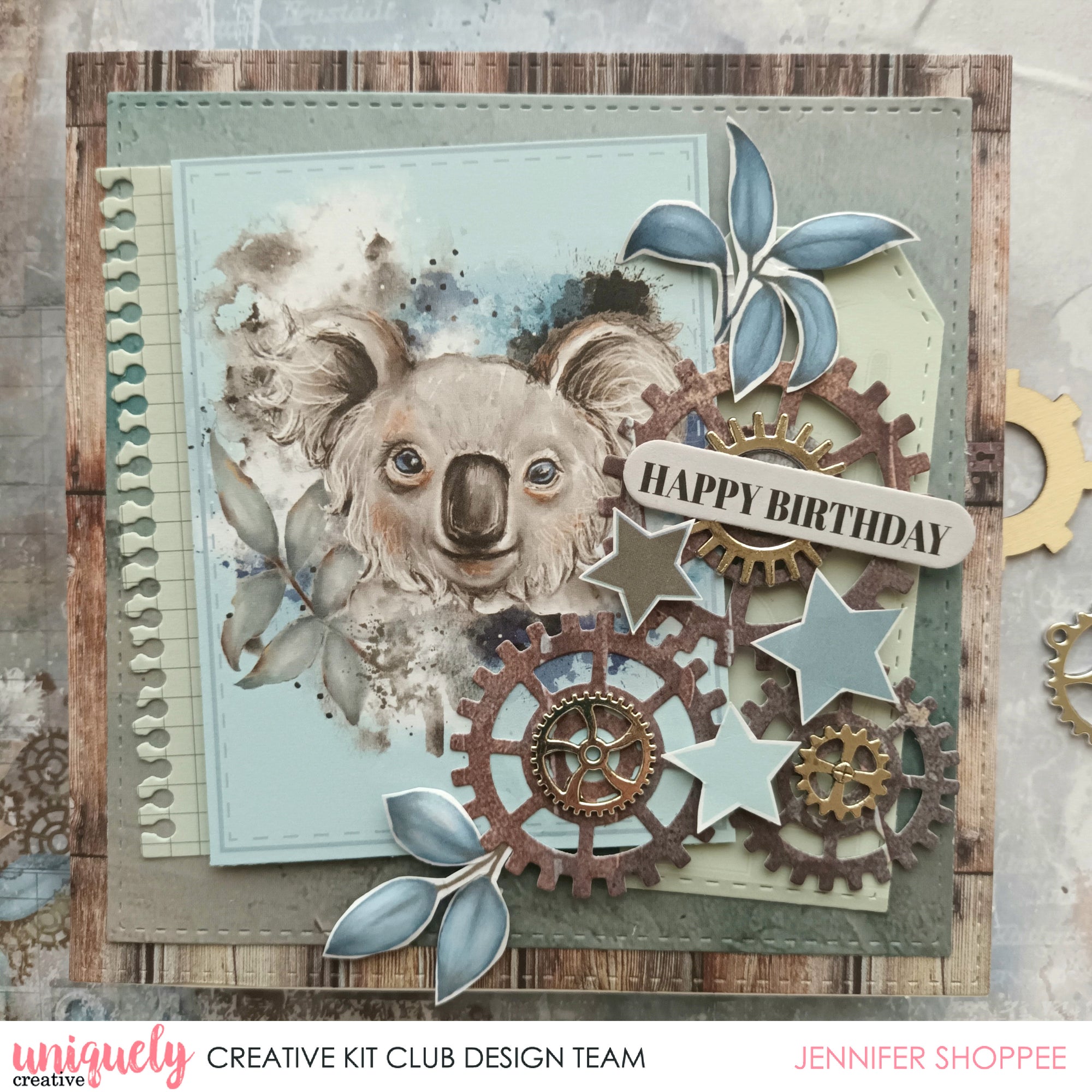 Happy Birthday Card - Jennifer Shoppee