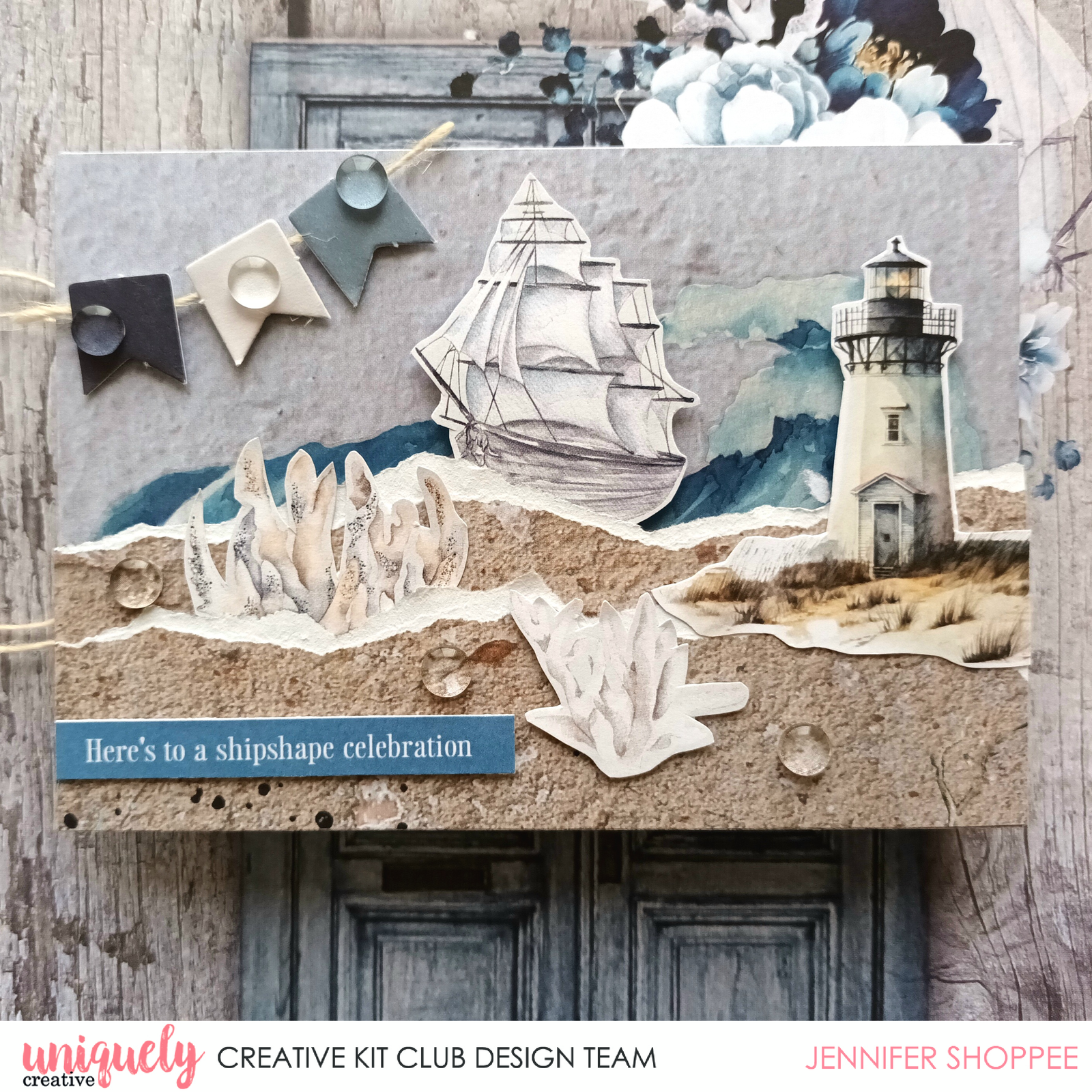 Ship At Sea - Jennifer Shoppee