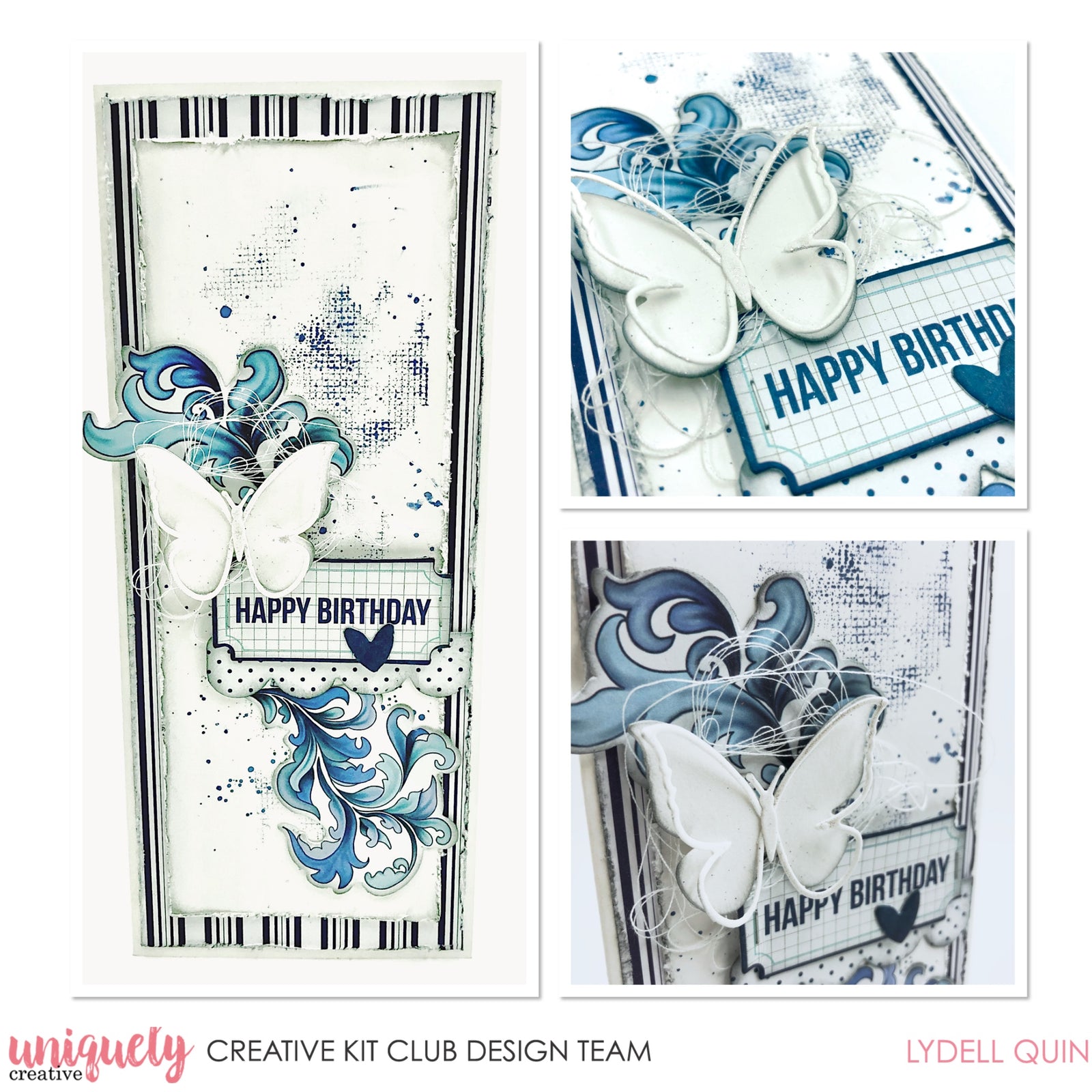 Birthday Slimline Card - Lydell Quin