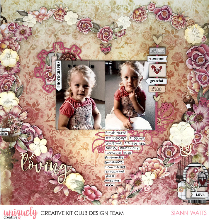 Loving Layout - Siann Watts