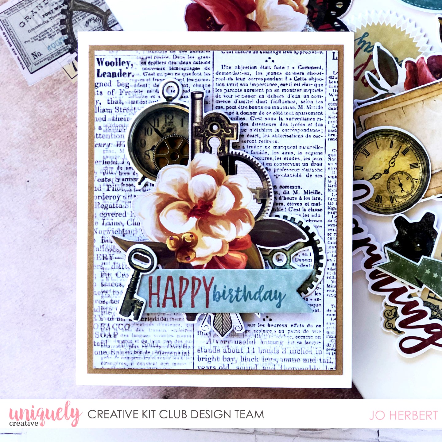 Happy Birthday Card - Jo Herbert