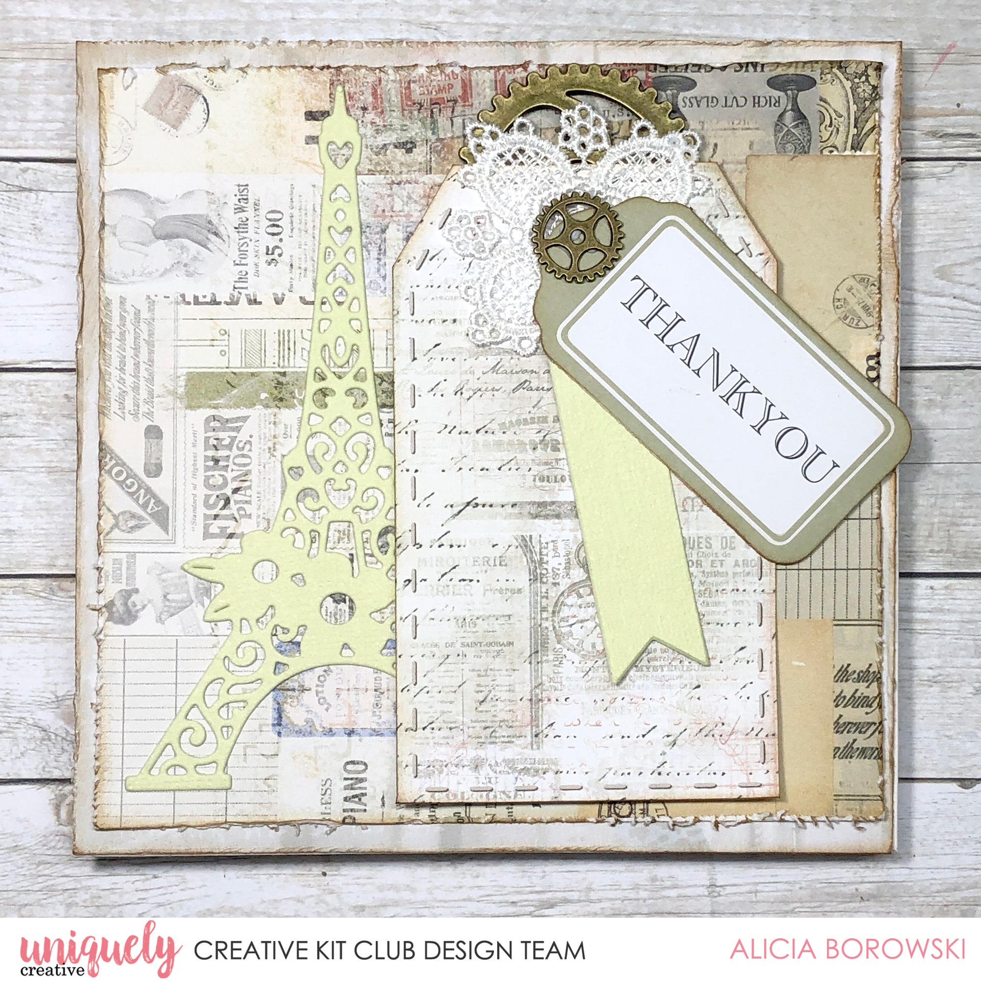 Thank You Tutorial - Alicia Borowski