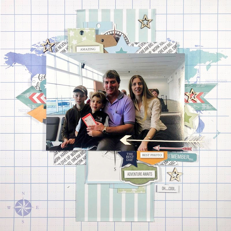 Travel Layout - Tracey Schulz