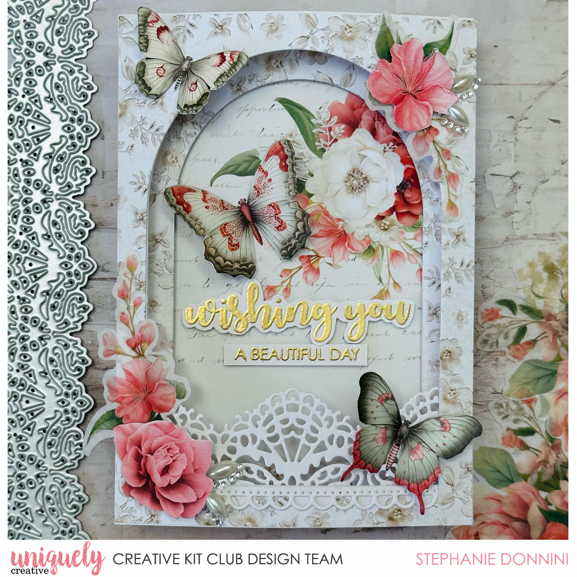 A BEAUTIFUL DAY CARD - STEPHANIE DONNINI