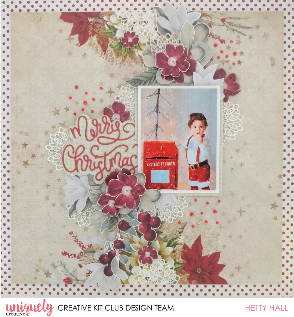 Merry Christmas Tutorial - Blog | Uniquely Creative