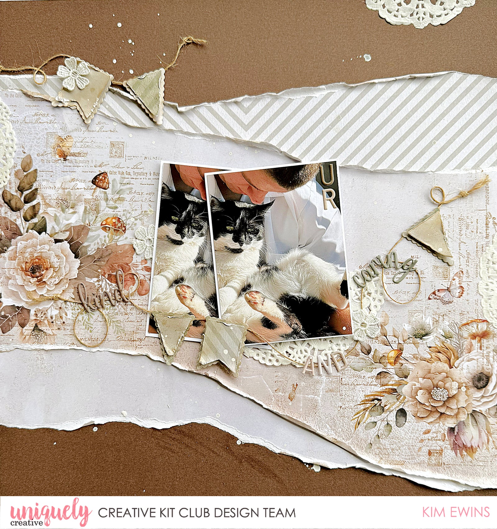 KIND & CARING LAYOUT - KIM EWINS
