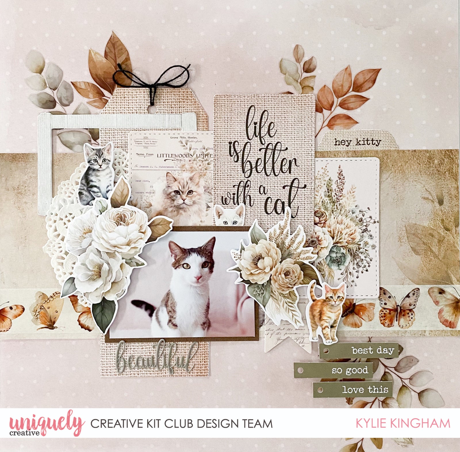 BEAUTIFUL LAYOUT - KYLIE KINGHAM